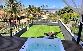 Casa com Jacuzzi e vista para o Mar em Milagres